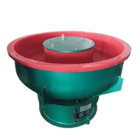 Machine de finition vibratoire de 250 L pour l'élimination de la rouille et le renouvellement de surface des fixations forgées