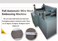Machine de gaufrage de filtre gaz-liquide à double sergé entièrement automatique TIANYIN, avec moteur à roulement, vente en gros du fabricant