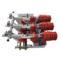 YONGCELE FKN12/FKRN12-12D 12kV 630A Interrupteur de coupure de charge à air comprimé intérieur, interrupteur de mise à la terre, unité combinée de fusibles FRN12, anneau XGN15