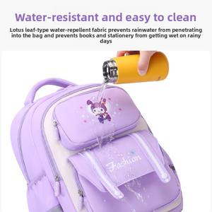 Mochila Escolar para Niñas de Primaria con Diseño de Dibujos Animados, Ultraligera, de Gran Capacidad, que Protege la Columna Vertebral, Modelo 2025 - Product Image 2