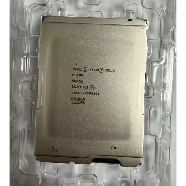 Server Processor 5Th Gen Xeon Gold 6526Y 6530 6534 6538N 6542Y 6544Y 6548N Y+ 6554S 5512U 5515+ 5520+ C741 CPU
