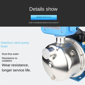 Bomba de Agua Autocebante SUOU ABJZ, Totalmente Automática, 220V, para Uso Doméstico, Bomba de Presión para Agua de Grifo y Pozo - Product Image 4
