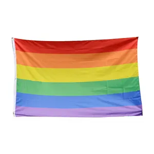 48h Fast Delivery Rainbow Flag 3x5 Ft- LGBT Flag Community Gay Pride Lesbian Transgender Bisexual Flags