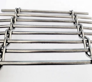 Maille métallique architecturale de qualité SS316 - Maille de fil d'acier inoxydable tissée pour façades de bâtiments modernes et écrans intérieurs - Product Image 3