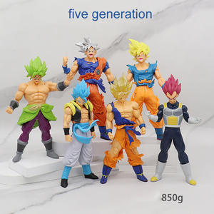 Collection personnalisée OEM Fabricant PVC Plastique 3d Anime Figurine Jouet Son Goku Statue <span class=keywords><strong>Super</strong></span> Saiyan Action Figures - Product Image 5