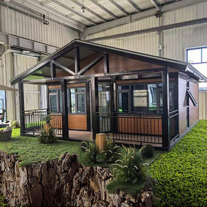 Casa Contenedor Modular de Dos Pisos para Obras de Construcción, de 20 pies, Moderna, Prefabricada, Oficina, Vivienda Preconstruida, Taller, Villa Exterior - Product Image 1