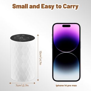 Xách tay không <span class=keywords><strong>d</strong></span>ây có thể sạc lại USB Mini tinh <span class=keywords><strong>d</strong></span>ầu khuếch tán không nước hương liệu xe hộ gia đình khuếch tán kim loại nhà văn phòng - Product Image 6