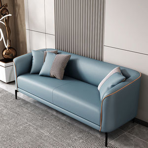 Canapé deux places de style italien avec rembourrage en éponge pour <span class=keywords><strong>chambre</strong></span> à coucher, petit appartement, salon, salon de coiffure <span class=keywords><strong>et</strong></span> salle d'attente (à louer) - Product Image 4