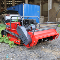 Neuester 1000mm Benzinmotor-Raupenmäher mit Fernbedienung für Moderne Landwirtschaftspflege