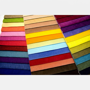 High-Tenacity Combed Velvet <b>Fabric</b> 150GSM Plain Woven <b>Fabrics</b> for Apparel & Home Textiles - Product Image 1