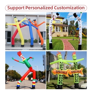 Hombre inflable de la onda del bailarín de aire al aire libre personalizable para ferias suministradas de fábrica con soplador para fiestas o restaurantes - Product Image 6