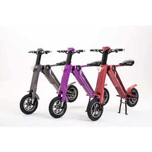 Mini vélo pliable avec batterie au lithium amovible 48V, pneu tubeless de 12 pouces, moteur de moyeu arrière 350W, pour les trajets quotidiens JYOP-AK1 E - Product Image 3