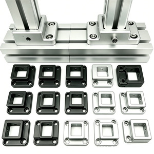 Conector de Base para Perfil de Aluminio 20 30 4040, Soporte Cuadrado, Bloque de Montaje Industrial de Aleación de Aluminio - Product Image 3