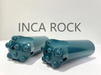 Broca de Acero Inoxidable de 7 Dientes con Rosca para Máquinas de Minería de Roca, Marca Inca Rock