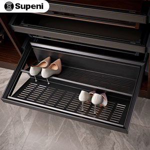 Supeni scarpiera Grey alta qualità regolabile in alluminio scarpiera 600mm - Product Image 6