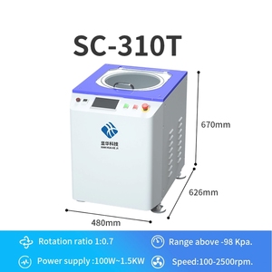 Máy trộn khử bọt chân không ly tâm hành tinh SC-310T với hỗn hợp không tiếp xúc cho các hóa chất có độ nhớt cao và thiết kế trục kép - Product Image 5