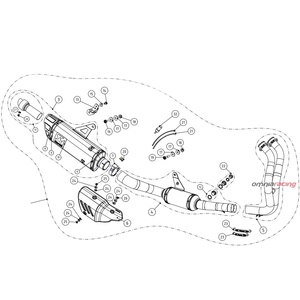 Nuevo Tubo de Escape Completo de Titanio de Alta Calidad para Motocicleta de Carreras R7 2022-2024, Modificación/Actualización con 2 Años de Garantía - Product Image 4