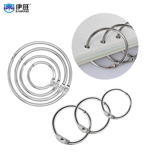 DIY Flash Cards Mini Notebooks Stainless Steel Loose Leaf Binder <b>Rings</b> - Product Image 1