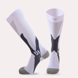 Calcetines Deportivos con Logotipo Personalizado, Compresión para Correr, Ciclismo, Fitness, Jacquard Elástico, Venta al por Mayor, Atléticos, para Hombre y Mujer, Color Rosa - Product Image 5