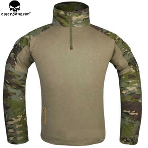 Pantalon de chasse Emersongear pour homme, uniforme de combat, chemise de chasse, pantalon tactique avec genouillères camouflage MCTP - Product Image 2