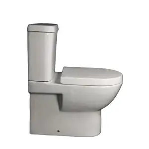 SAIRI Commercial sale sanitary ware two piece ceramic toilets wc dual flush toilet portable western bathroom toliet