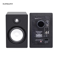 Moniteurs de studio actifs HS5-ii blancs Bluetooth de 5 pouces, haut-parleurs professionnels alimentés par courant alternatif, équipement audio sans fil