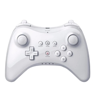 Manette de jeu USB classique double analogique pour nintendo Wii U Pro, compatible avec la télécommande sans fil Bluetooth pour WiiU Pro U