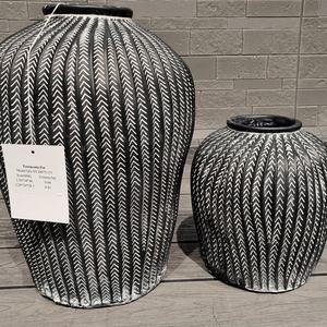 Pot en terre cuite moderne vintage de grande taille, fait à la main, pour l'intérieur/l'extérieur, avec glaçure pour l'arrosage et l'affichage de fleurs - Product Image 3