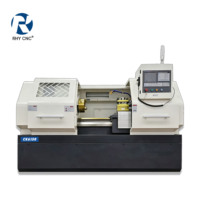 Tour CNC horizontal CK6150-1000 avec commande Fanuc/GSK, 2 axes, tourelle porte-outils automatique pour le tournage d'arbres