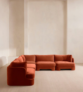 Nuevo Diseño de Sofá para Sala de Estar, Muebles Hechos a Mano de Alta Gama para Uso en Interiores, Sofá Seccional en Forma de L ORI-7252NH, Silla Ergonómica ORI-7252N - Product Image 1