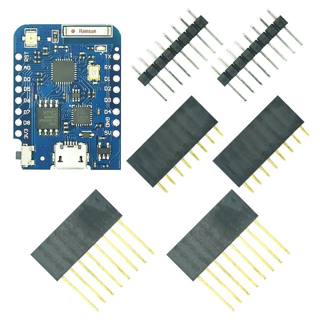 D1 Mini Pro V2.0.0 - WIFI IOT Development Board Based ESP8266 16MB External Antenna MicroPython Nodemcu Mini D1 PRO Board