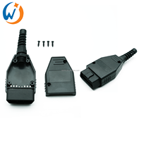 OBD2 OBDII Universal 12V OBD2 16PIN Stecker OBD2 Stecker J1962 OBDII Stecker gehäuse