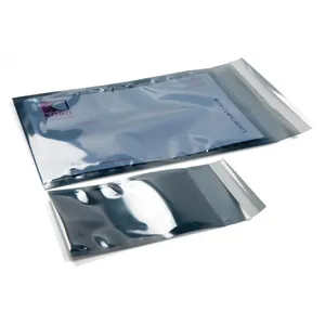 Busta antistatica grigio fumo personalizzata per merchandising - Product Image 1