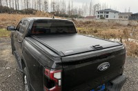 Coffre de chargement rétractable en alliage d'aluminium avec couvercle verrouillable manuel étanche pour pick-up Silverado 1500 Ram 4x4, sans perçage, garantie 1 an