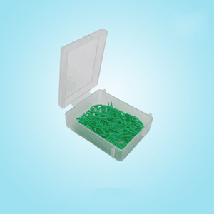 100 pz/scatola monouso in plastica dentale con foratura cunei interdentali - Product Image 4