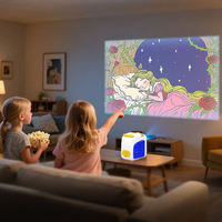 Projecteur locomotive haute définition pour enfants, machine de projection d'histoires avec 4 disques d'histoires pour l'éducation des enfants