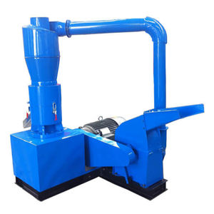 250-350 Kg/giờ Diesel Kết Hợp Gỗ Viên Báo Chí Máy Làm Với Máy Nghiền Búa - Product Image 1
