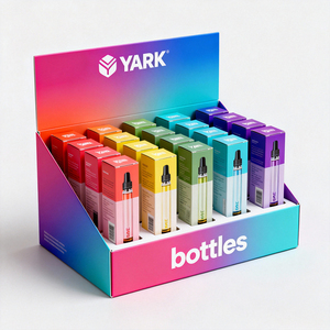 Cajas de Exhibición Plegables Ecológicas, Personalizadas, de Cartón Corrugado, para Exhibición en Tiendas, Embalaje para Cartuchos - Product Image 1