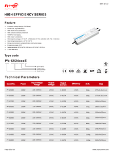 IP67 Waterproof 150W Constant Voltage High Efficiency LED Strip Driver 200-240V AC-DC 12V 24V LED Light Box Power Supply Outdoor - Product Image 6