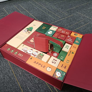 Tùy chỉnh giáng sinh Advent lịch hộp, sang trọng cứng nhắc các tông mỹ phẩm Sản phẩm bất ngờ mù hộp - Product Image 5