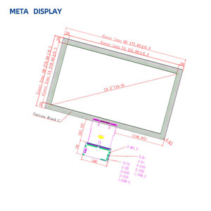 Écran tactile capacitif à température de 19.5 pouces G + G 16:9 USB IIC RS232 Écran tactile capacitif - Product Image 1