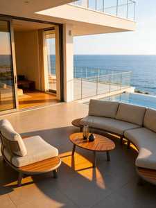 <span class=keywords><strong>Set</strong></span> di Divani <span class=keywords><strong>da</strong></span> Esterno <span class=keywords><strong>in</strong></span> Alluminio di Lusso Moderno con Tavolino, Arredamento Direttamente dalla Fabbrica per <span class=keywords><strong>Giardino</strong></span>, Balcone <span class=keywords><strong>e</strong></span> Resort - Product Image 5