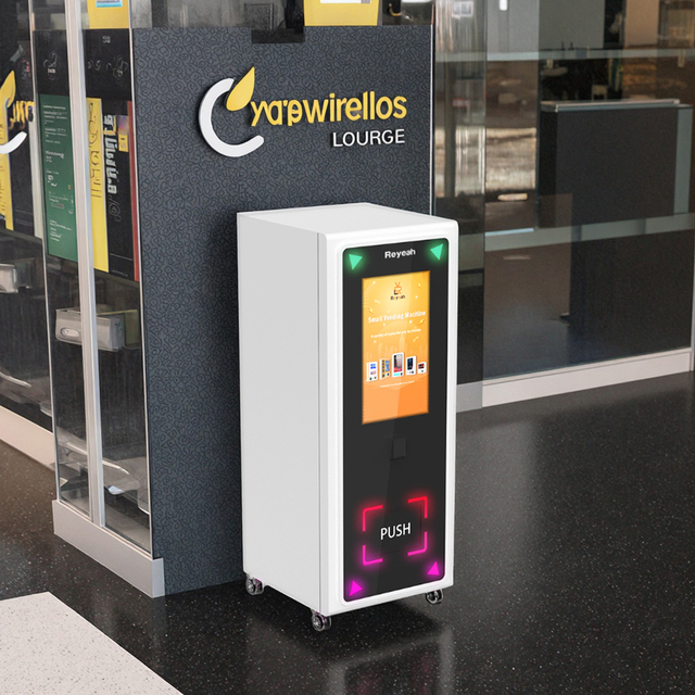 Age Verification Vending Machine With Id Reader 32 Inch Touch Screen Digital Vending Machine With Id Check
