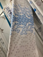 Poids lourd 450gsm 100% polyester jacquard tissu de matelas coutil tissu chinois