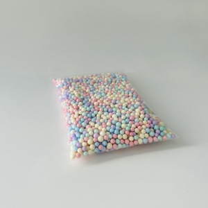 3-6mm đầy màu sắc Mini bọt hạt viên đa màu sắc bọt bóng Polystyrene xốp Slime Filler trang trí tiệc cưới 5 gam/túi - Product Image 3
