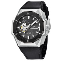 Reloj Mecánico de Moda PAGANI YS010, Reloj de Lujo a Prueba de Agua para Hombre con Manecillas Luminosas, Reloj de Pulsera Masculino Casual para Negocios