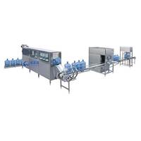 Machinerie d'usine d'eau minérale automatique à petite échelle efficace avec machines d'étiquetage pour la production d'eau en bouteille