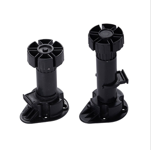 Pieds d'armoires <span class=keywords><strong>de</strong></span> <span class=keywords><strong>cuisine</strong></span> en plastique Pieds <span class=keywords><strong>de</strong></span> canapé <span class=keywords><strong>de</strong></span> meubles noirs Jambe d'armoire <span class=keywords><strong>de</strong></span> meubles réglable en plastique - Product Image 3