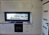 Maison conteneur mobile extensible, maison modulaire préfabriquée avec cuisine complète pour usage résidentiel et commercial