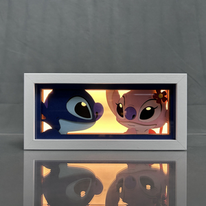 Anime mắt ánh sáng Hộp phim hoạt hình khâu lightbox tùy chỉnh Manga LED đêm đèn phòng ngủ trang trí đèn ngủ hoạt hình - Product Image 3